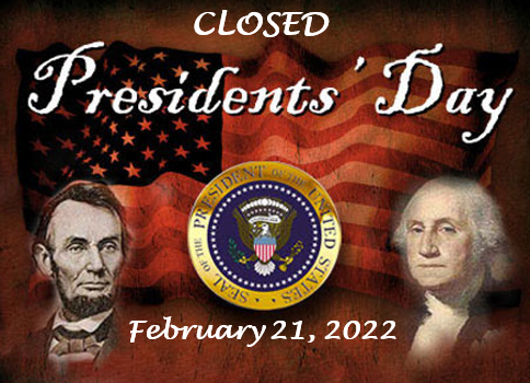 Presidents Day 2022