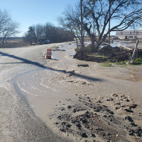 WATER MAIN BREAK