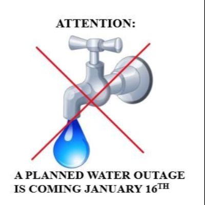 planned water outage