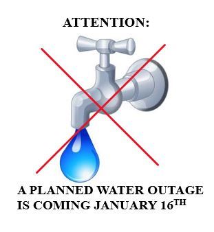WATER OUTAGE 2025